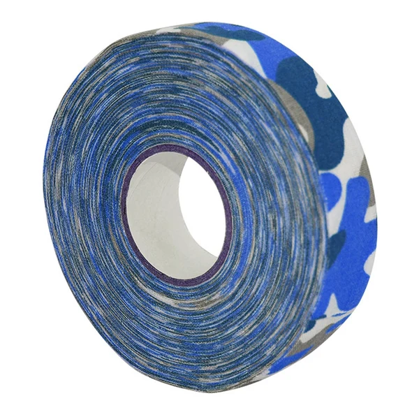 Selected Maxbell 2.5Cmx25M Ice Hockey Cloth Tape Wrapping Breathable Nonslip Protector Cover Blue Camo Secure