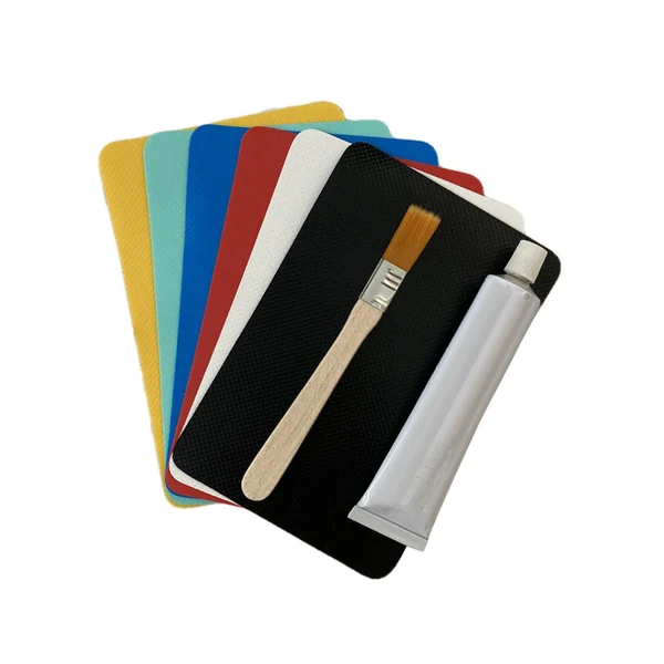 Quality Maxbell 6Pcs PVC Repair Patches Raft Patch Boat Repair Patch for Dinghy Rubber Boat Durable