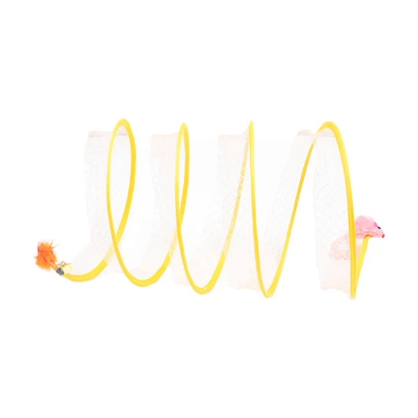 Trusted Maxbell Cat Tunnel Tube Foldable Tubes Spiral Tunnel Cat Runway for Mouse Smart