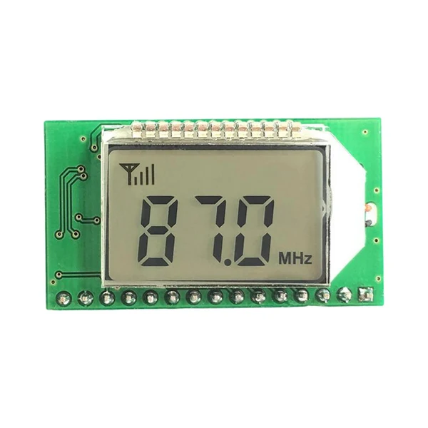 Optimized Maxbell Digital FM Radio Receiver Module 76.0-108.0MHz DC 3V to 5V Multi Function Reliable