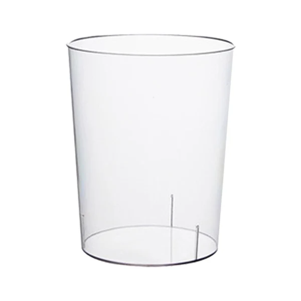 Selected Maxbell Trash Can Clear Plastic Waste Paper Bin Rubbish Bin for Kids Room Bathroom 16.5cmx16.5cm Clean