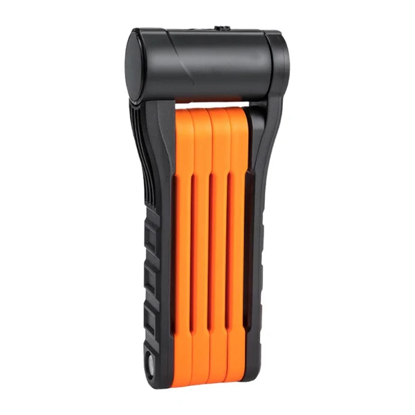 High-End Maxbell Folding Cycling Lock Key Lock Devices Safety Lock Portable for Scooter Orange Premium Material
