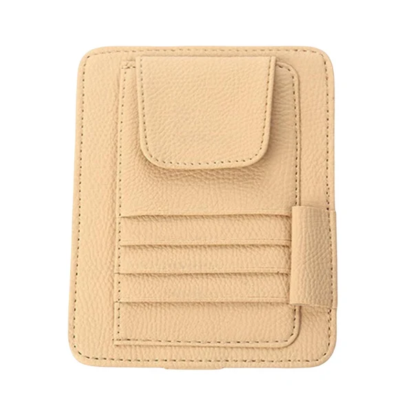 Safe Sturdy Sun Visor Organizer Personal Belonging for Byd Atto 3 Decors Beige Secure
