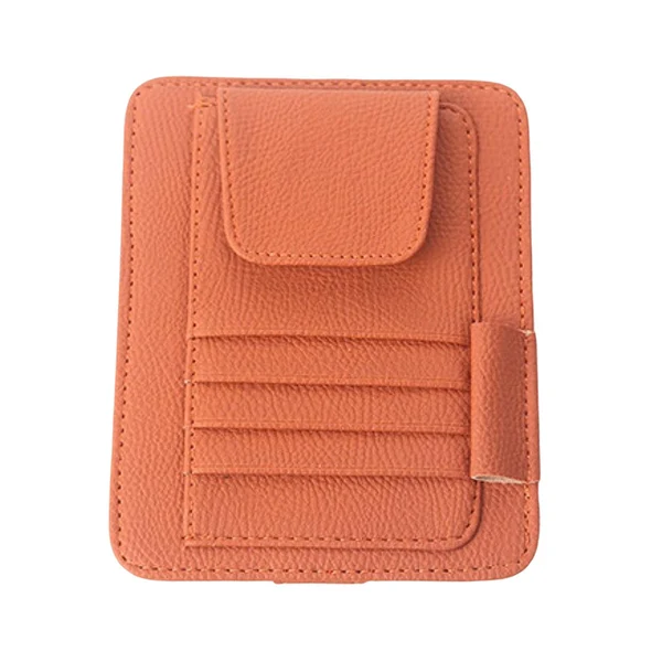 Environmentally Friendly Sturdy Sun Visor Organizer Personal Belonging for Byd Atto 3 Decors Orange Traditional