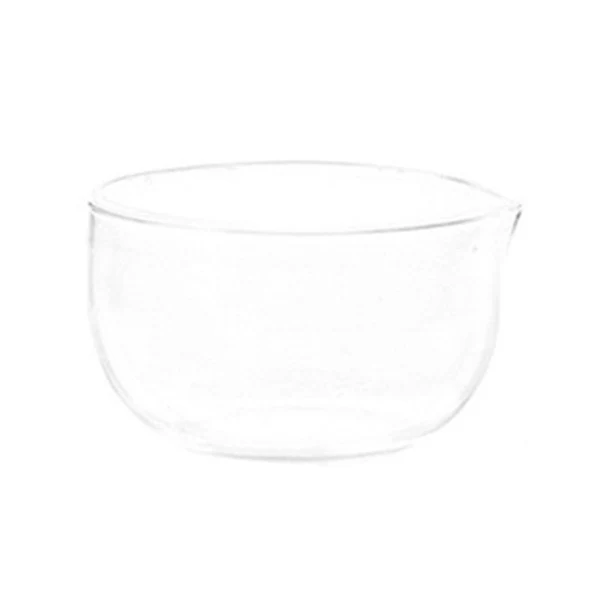 Elegant Maxbell Glass Matcha Bowl with Pouring Spout Gift Tea Accessories for Cold Brew 350ml Stylish