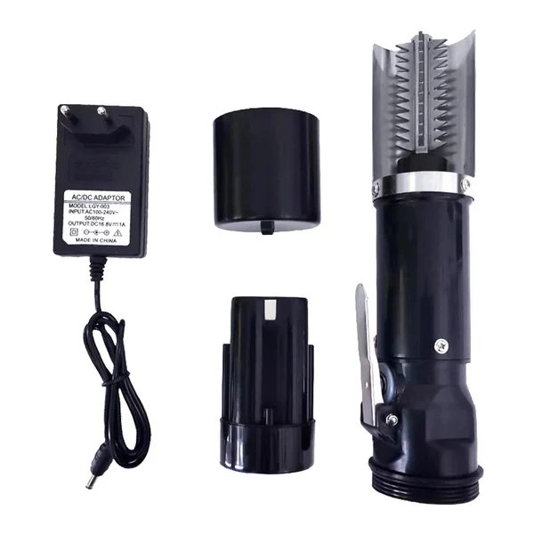 Practical Maxbell Powerful Fish Scaler Fish Scale Remover Fish Cleaning Tools for Hotel Home Black Outstanding