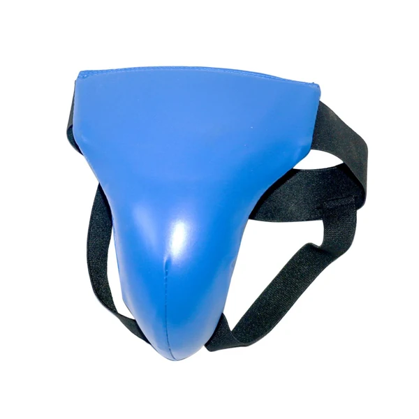 Breathable Maxbell Groin Guard Jockstrap Crotch Protector Adjustable for Exercise Training L Blue Sophisticated