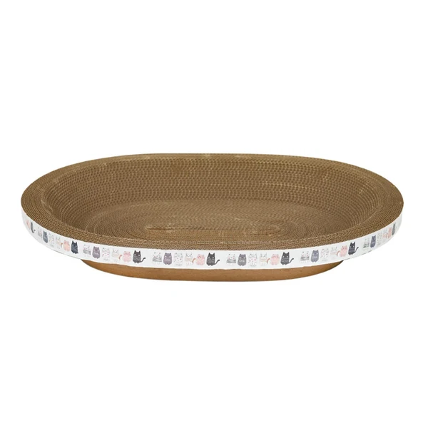 Fine Crafted Maxbell Cat Scratcher Cardboard Scratching Board Corrugated Scratch Pad for Kitty 58cmx42cmx8cm Optimized