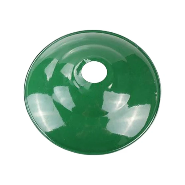 Exceptional Maxbell Vintage Enamel Light Shade Bulb Guard Green Multi Functional 40cm Shallow World-Class