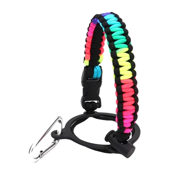 Pure Maxbell Wide Mouth Bottle Paracord Handle Cord Braided Rope 12 18 21 24 32 40 64oz Rainbow Trendy