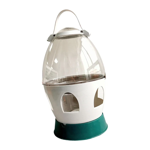 High-Grade Maxbell Pigeon Water Dispenser Feeder Bird Feeding Drinker for Parrot Dove Parakeet 4L Gray 32.5cmx21cm Durable