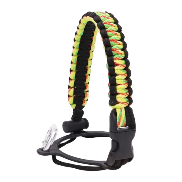 Flexible Maxbell Wide Mouth Bottle Paracord Handle Cord Braided Rope 12 18 21 24 32 40 64oz Black Yellow Camo Selected