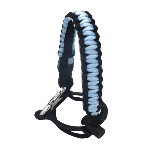 Fine Crafted Maxbell Wide Mouth Bottle Paracord Handle Cord Braided Rope 12 18 21 24 32 40 64oz Black Light Blue Relaxed