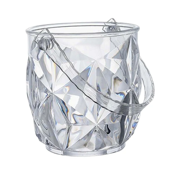 Effective Maxbell Portable Ice Bucket Champagne Beer Wine Chiller for Restaurant Bar Home 1.2L Smooth