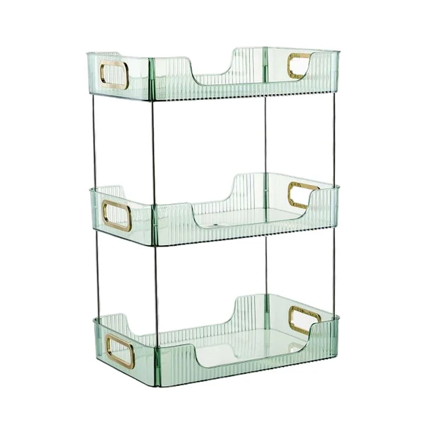 Environmentally Friendly Maxbell Cosmetic Storage Rack Organizer Shelf for Kitchen Home Pantry Countertop Green Relaxed