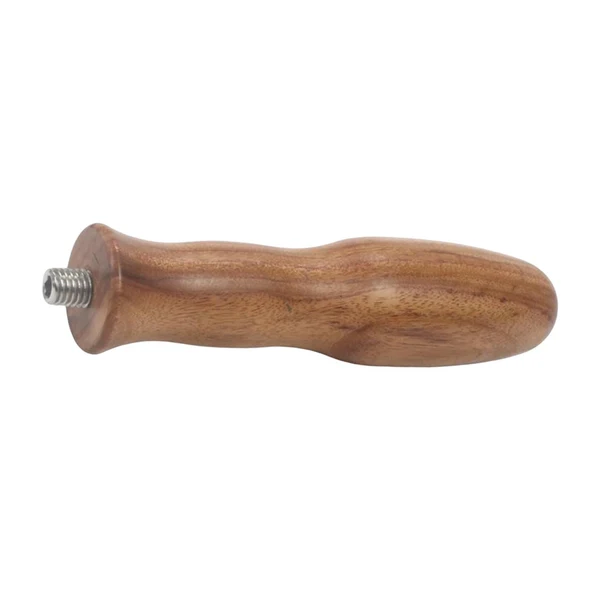 Fine Crafted Maxbell Portafilter Handle Portable Espresso Tools Replaces for Cafe Machine Dark Brown Specialty