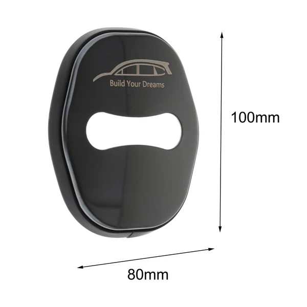 Powerful 4 Pieces Stainless Steel Door Lock Cover for Byd Atto 3 Yuan Plus Style C Contemporary