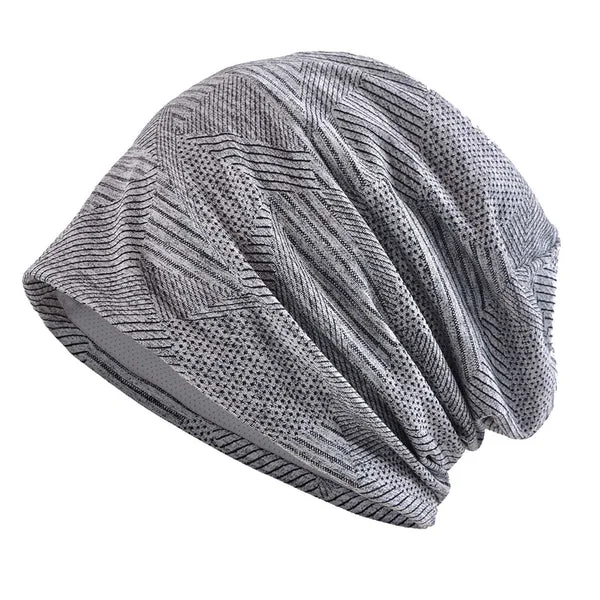 Powerful Maxbell Beanie Hat Wrap Comfortable Soft Durable Bonnet for Cycling Climbing Sports Gray World-Class