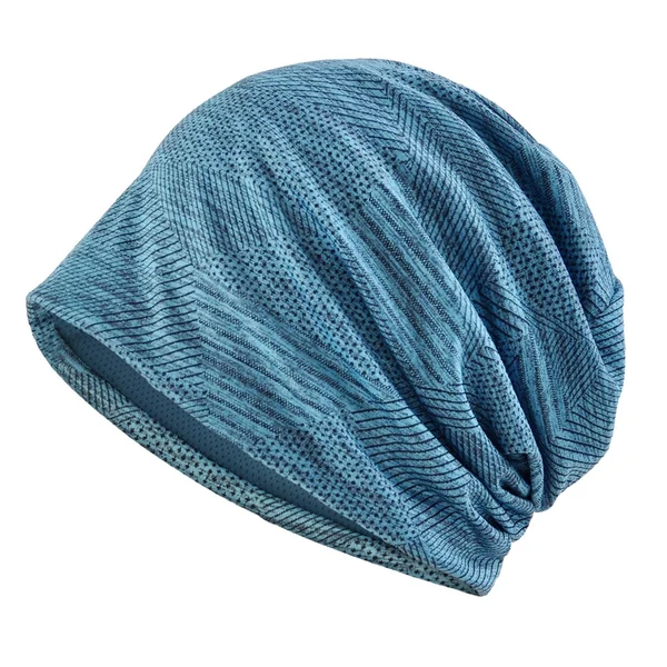 Secure Maxbell Beanie Hat Wrap Comfortable Soft Durable Bonnet for Cycling Climbing Sports Blue Prestigious