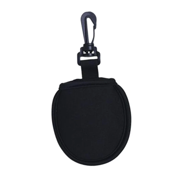 Efficient Maxbell Golf Ball Cleaner Pouch Protector for Protecting Golf Balls Sports Black Secure