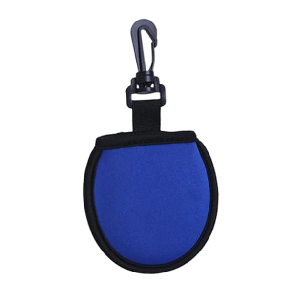 Official Maxbell Golf Ball Cleaner Pouch Protector for Protecting Golf Balls Sports Blue Superior