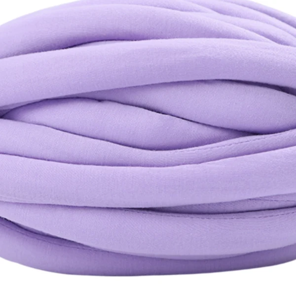 Innovative Maxbell Chunky Wool Yarn Filling Soft Knitting for Scarf Sweater Bed Fence Crochet violet Verified