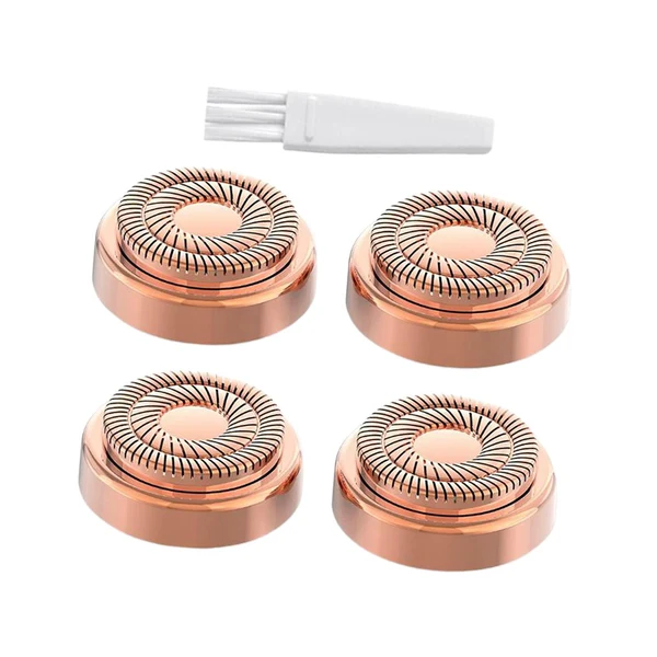 World-Class Maxbell 4x 18K Goldplated Heads for Facial Hair Remover Generation 2 Optimized