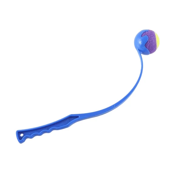 Classic Maxbell Pet Ball Thrower Outdoor Dog Throwing Stick for Medium Large Dogs Blue High-Quality