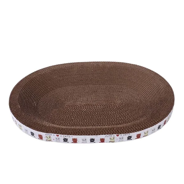 Breathable Maxbell Pet Cat Scratcher Pad Bed Scratching Board Furniture Protector Bowl Lounge 55cmx42cmx9cm Secure