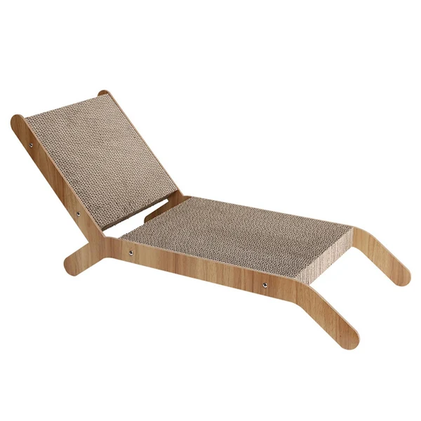 Unique Maxbell Cat Scratching Pad Beach Chair Corrugated Cardboard Widely Used Accessory Exclusive