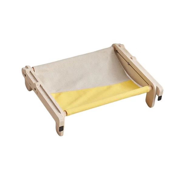 Breathable Maxbell Pet Cat Window Perch Lounge Cat Shelf Steady for Indoor Cats Space Saving Grey Yellow Specialty