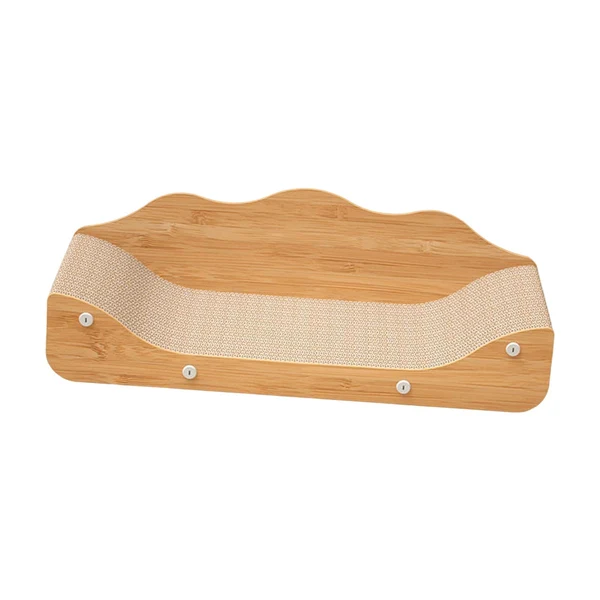 Classic Maxbell Corrugated Paper Kitten Scratcher Nest Bed Grinding Claw Pet Sleeping Bed 60cmx24cmx20cm Brown Elegant