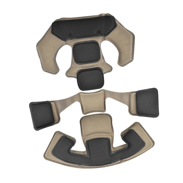 Eco-Friendly Maxbell Universal Helmet Padding Kit Breathable Protective Mat Liner Pad Khaki Minimalist