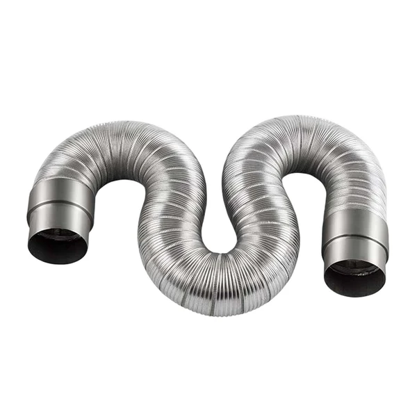 Professional Maxbell Gas Water Heater Exhaust Pipe Strong Aluminum 2M Vent Pipe Extension Duct 70mm Reliable