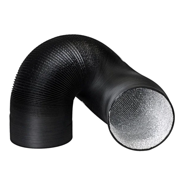 Powerful Maxbell Flexible Aluminum Ducting Air Duct Heavy Duty for Dryer Rooms Heating 200mm Refined