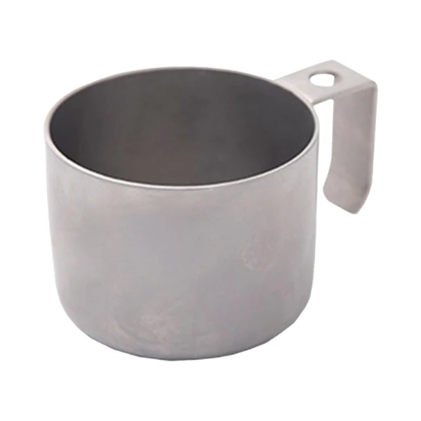 Versatile Maxbell Coffee Mug Camping Tea Mug Portable with Handle for Backpacking Hiking Silvery Elite