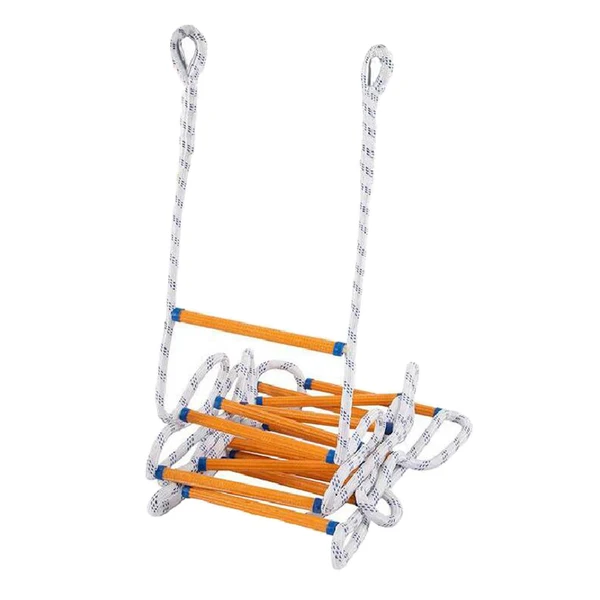 Contemporary Maxbell Fire Escape Ladder Soft Rope Kids Adults for Work Residential Building 10m Fashionable