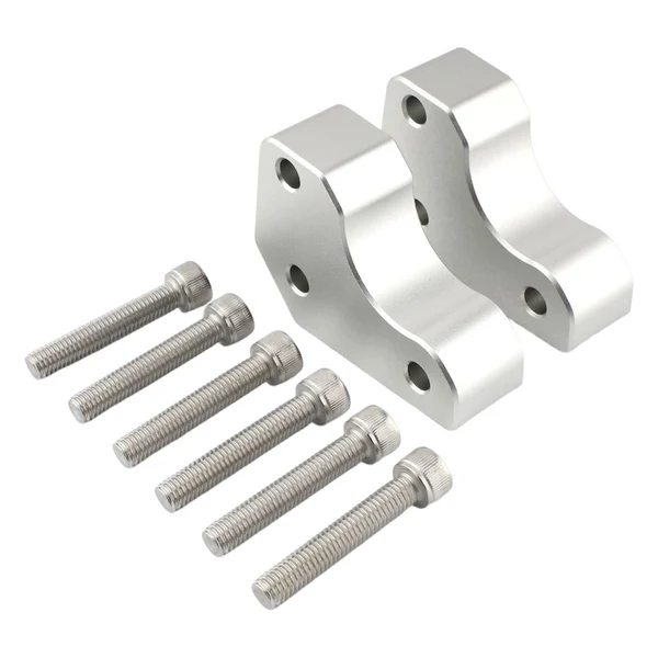 High-End Maxbell Motorcycle Handlebar Risers Kit for GTR1400 2008-2022 Increased 25mm Argent Crafted