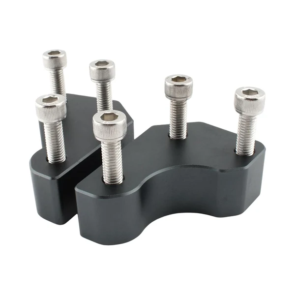 Casual Maxbell Motorcycle Handlebar Risers Kit for GTR1400 2008-2022 Increased 25mm Grey Dependable