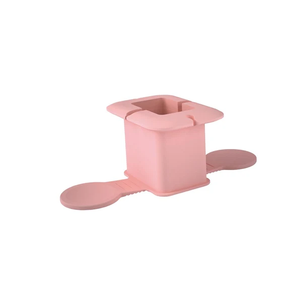 Eco-Friendly Maxbell Silicone Power Adapter Case Cable Organizer Cord Holders for Desktop Bedroom pink Durable