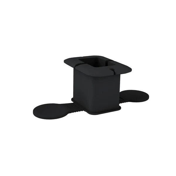 Verified Maxbell Silicone Power Adapter Case Cable Organizer Cord Holders for Desktop Bedroom black Enhanced