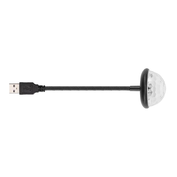 First-Class Maxbell USB Mini disco dj Ball Light DJ Strobe Lighting for Wedding Karaoke Bar Club Style E Smart
