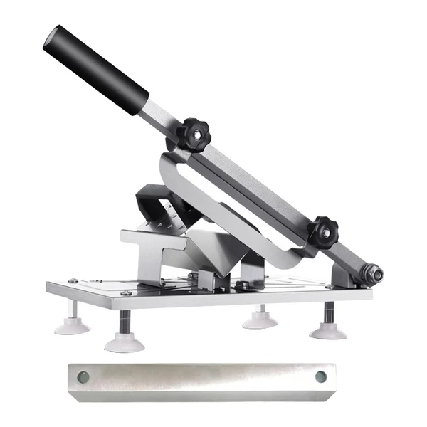 Next-Generation Maxbell Meat Slicer Gadget Beef Mutton Lamb Roll cheese for Kitchen Hot Pot 430 With Spare Blade Casual