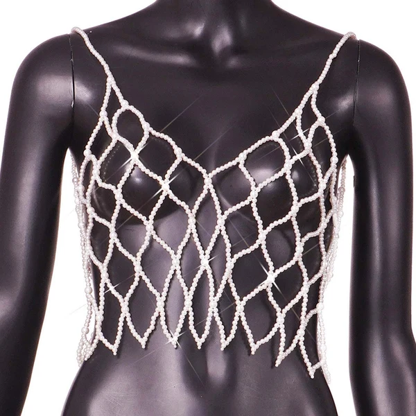 Smart Maxbell Top Body Chain Decoration Bikini Body Jewelry for Festival Rave Party Summer Elite