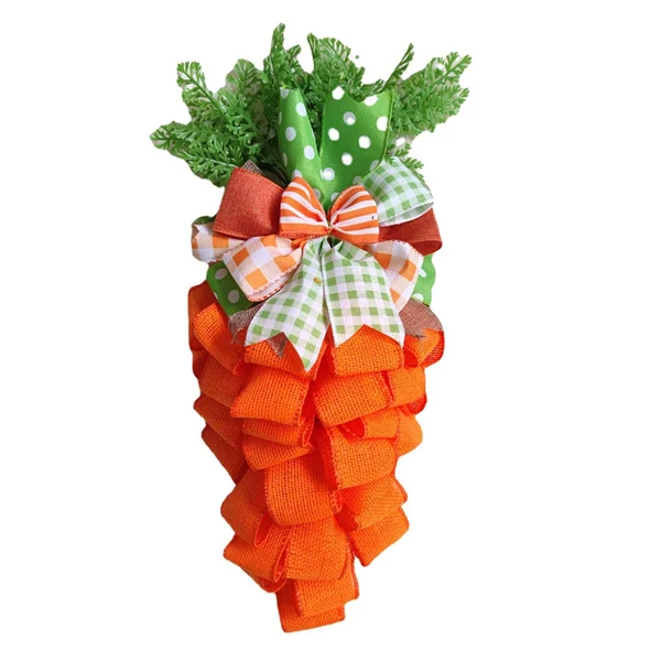 Organic Maxbell Easter Carrot Door Decoration Wreath wedding 60cm Popular Birthday Selected