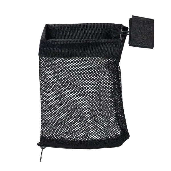 User-Friendly Maxbell Mesh Recycling Bag Collection Container Storage Bag for Camp Office Hiking Black Trendy