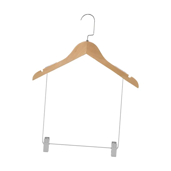 Contemporary Maxbell Wooden Suit Hangers Pant Hangers Swivel Hook Sturdy Durable with Clips for Woman Clothes Unique