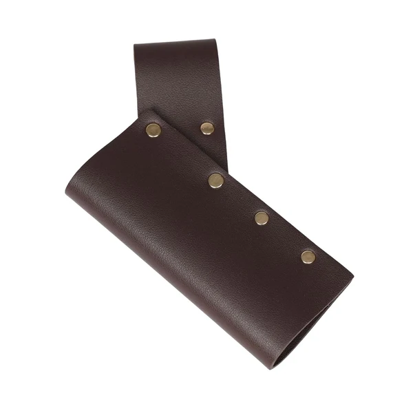 Refined Maxbell Sword Frog Costume Accessory PU Leather Rapier for Stage Show Larp Party Dark coffee right Premium