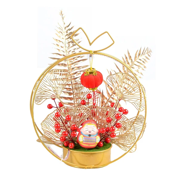 Trusted Maxbell Chinese New Year Ornaments Lighted Artificial Potted Flower for Home Wedding Style C Innovative