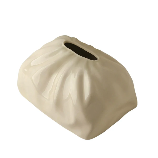 Official Maxbell Elegant Tissue Box Cover Holder Decoration Crafts Case Coffee Wide Mouth Beige Secure